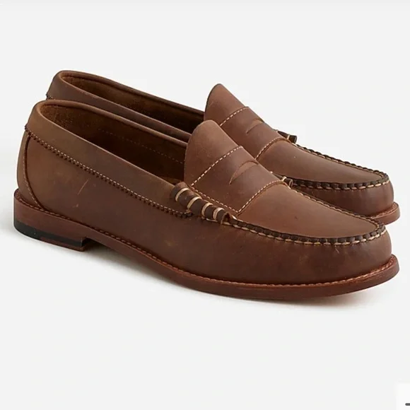 J. Crew | Shoes | J Crew Mens Camden Loafers Leather Soles  display picture 1
